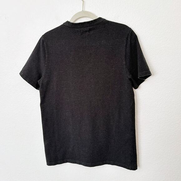 [Taylor Stitch] Charcoal Gray Crew Neck 100% Organic Cotton T-Shirt Sz Medium 40 - Picture 3 of 11